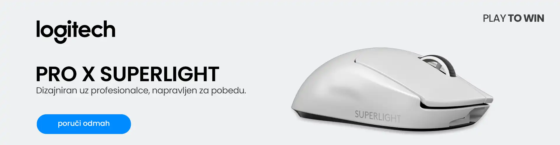 Logitech gejmerski miš pro x superlight