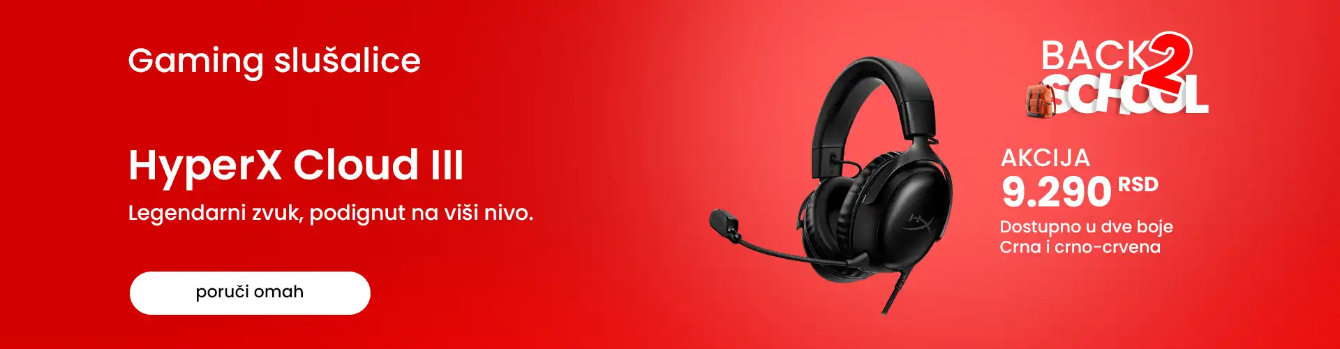 hyperx cloud 3 akcija